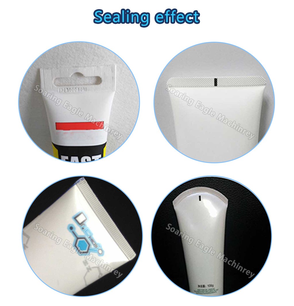 Automatic Cosmetic Tube Packing Machine for Cream Gel Ointment Toothpaste Plastic Tube Filling Sealing