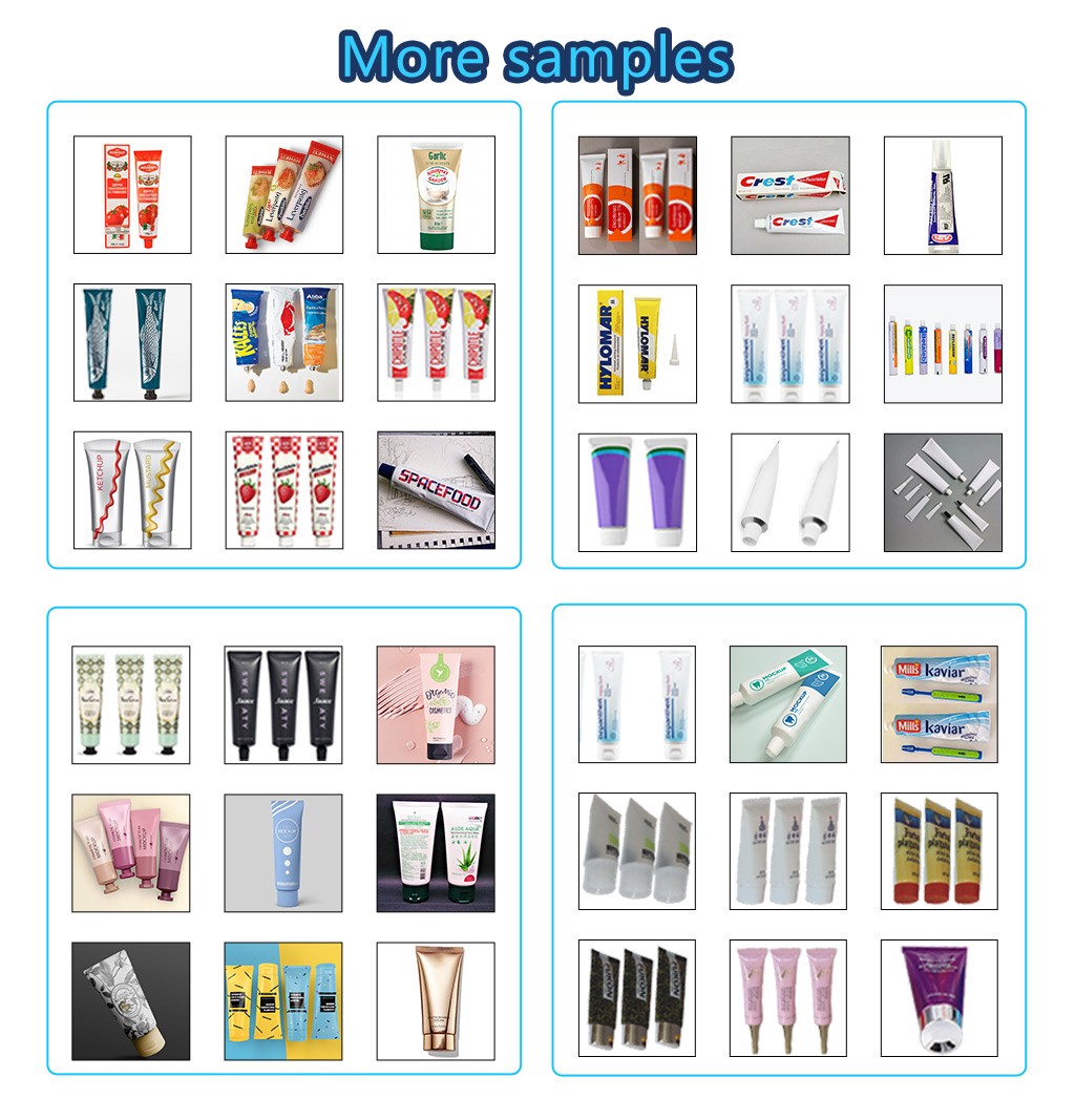 Automatic Cosmetic Tube Packing Machine for Cream Gel Ointment Toothpaste Plastic Tube Filling Sealing