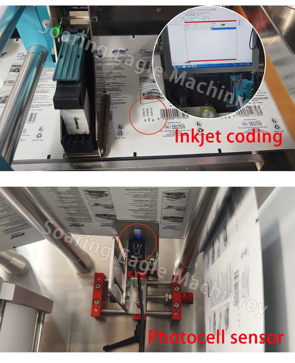 Automatic Perfume Blister Packing Machine for Car Air Freshener PVC PET Blister Card Packaging