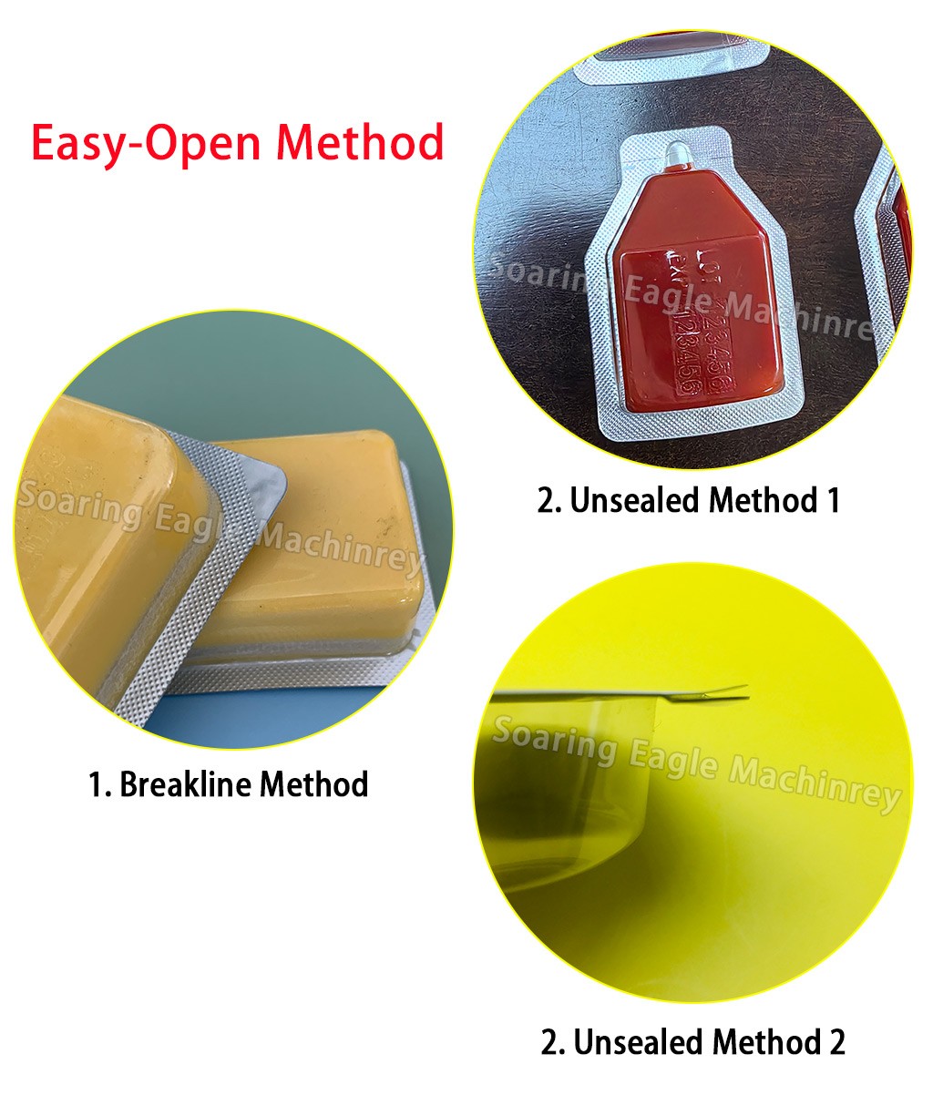 Automatic Food Blister Packing Machine for Honey Butter Jam Blister Packaging Production Line Automatic Food Blister Packing Machine for Honey Butter Jam Blister Packaging Production Line