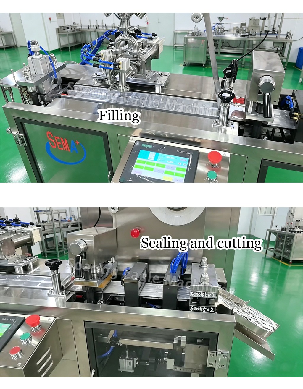 Automatic Food Blister Packing Machine for Honey Butter Jam Blister Packaging Production Line Automatic Food Blister Packing Machine for Honey Butter Jam Blister Packaging Production Line