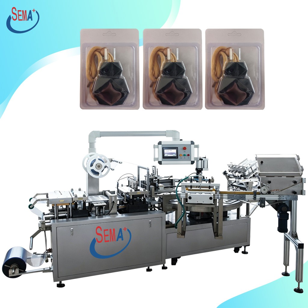 Automatic Card Blister Packing Machine for Cosmetic Perfume Paper Card Blister Packaging Equipment