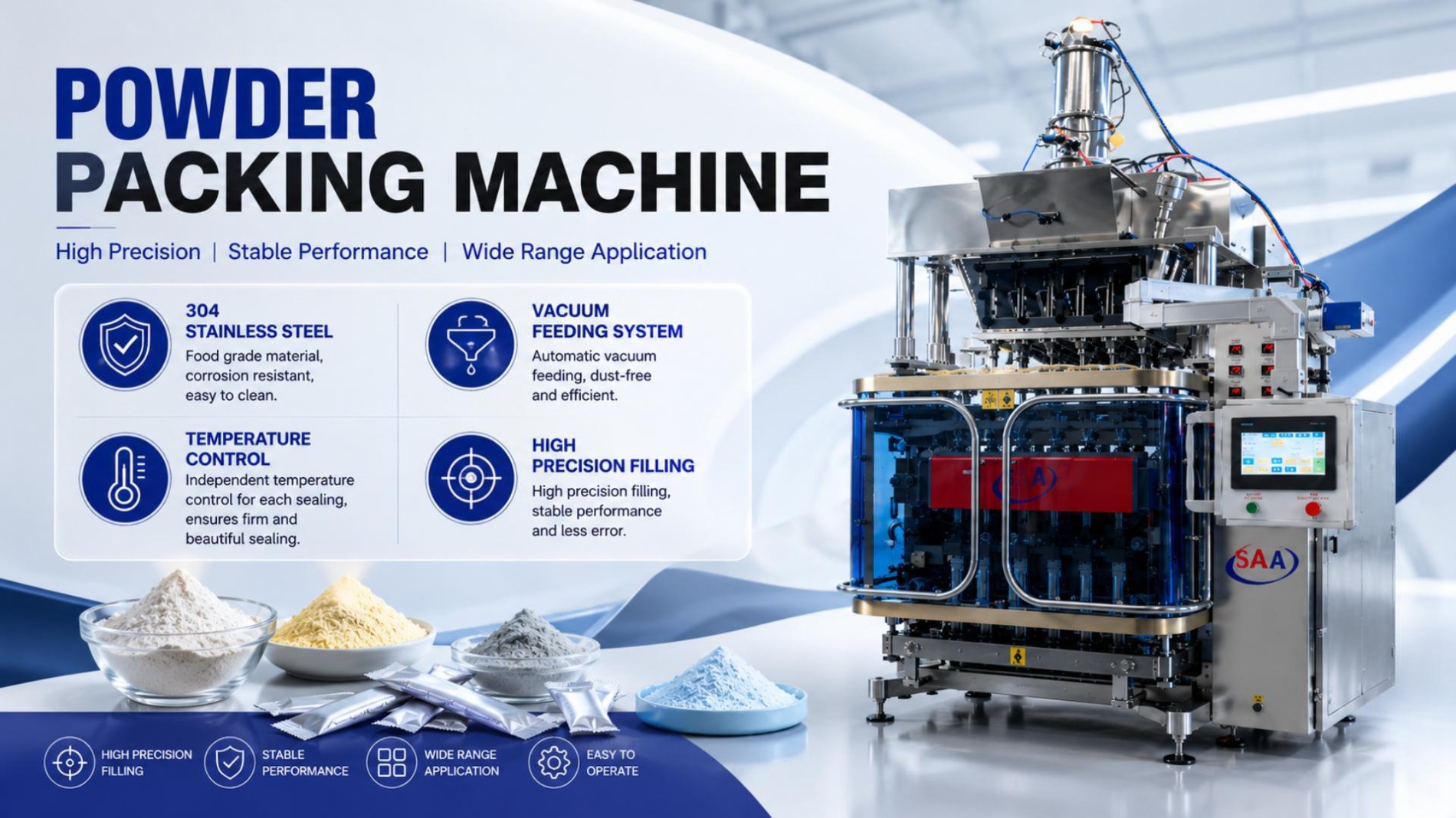 6 Lanes Back Seal Powder Packing Machine（1）