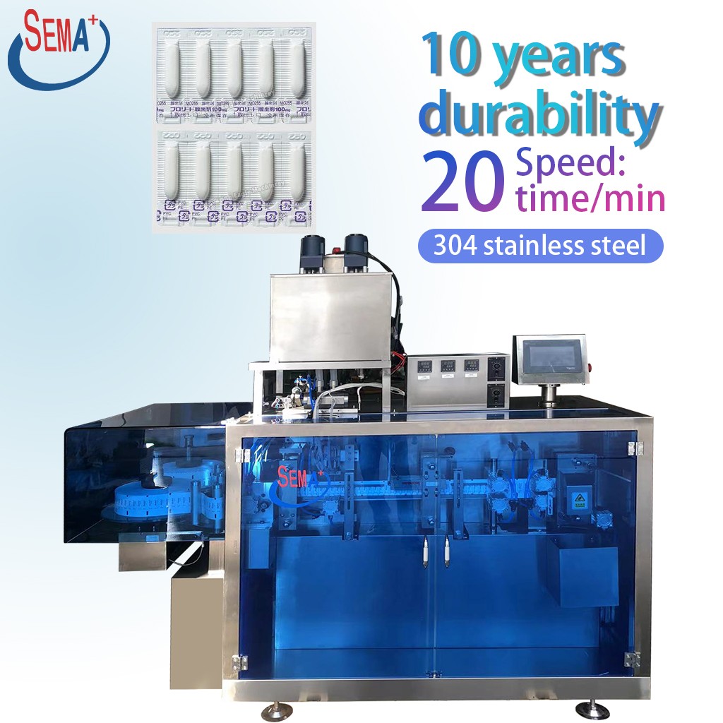 High Speed Pharmaceutical Suppository Packing Machine with Automatic Filling System