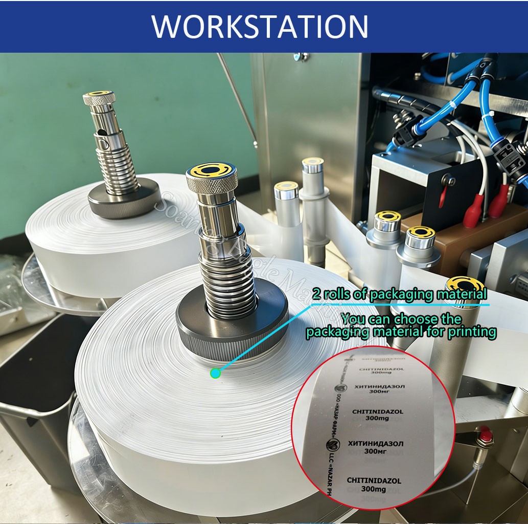Industrial Pharmaceutical Suppository Filling Packing Machine with Servo Control System Industrial Pharmaceutical Suppository Filling Packing Machine with Servo Control System
