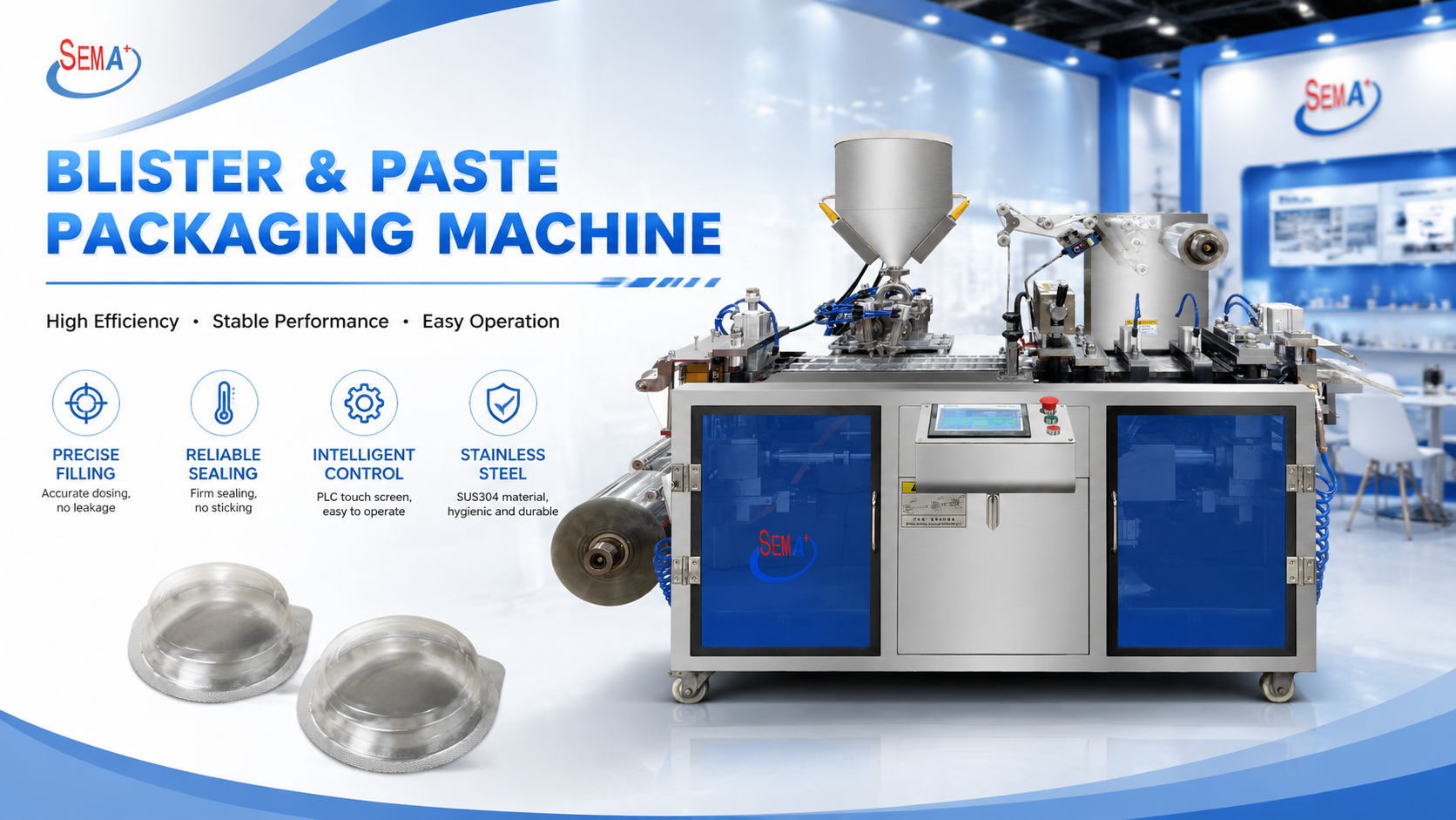 DPP-80 Sauce Blister Packing Machine