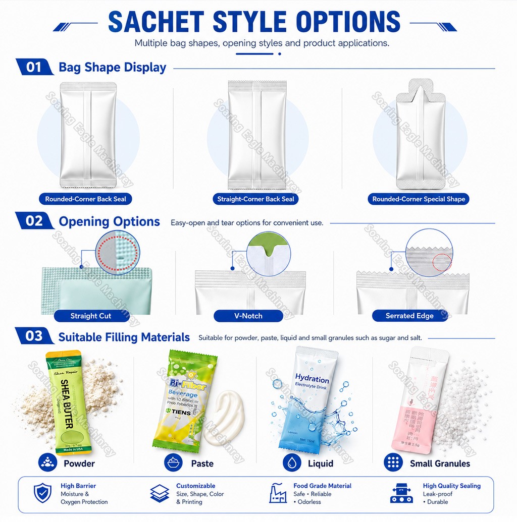 Automatic Multi Lane Powder Sachet Packing Machine for Coffee Milk Powder Collagen Protein Drink Mix Packing Automatic Multi Lane Powder Sachet Packing Machine for Coffee Milk Powder Collagen Protein Drink Mix Packing