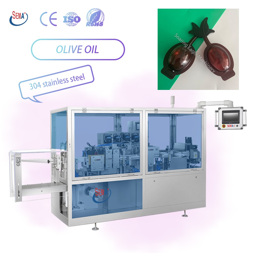 Automatic Olive Oil Packing Machine | Plastic Ampoule Packing Machine for Olive Oil, Liquid Food & Cosmetic Packaging Automatic Olive Oil Packing Machine | Plastic Ampoule Packing Machine for Olive Oil, Liquid Food & Cosmetic Packaging
