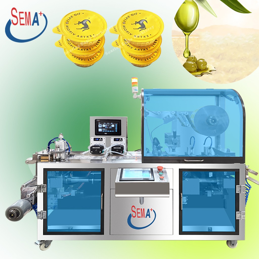 Fully Automatic Olive Oil Blister Packing Machine | Blister Packaging Equipment for Olive Oil & Liquid Products Fully Automatic Olive Oil Blister Packing Machine | Blister Packaging Equipment for Olive Oil & Liquid Products