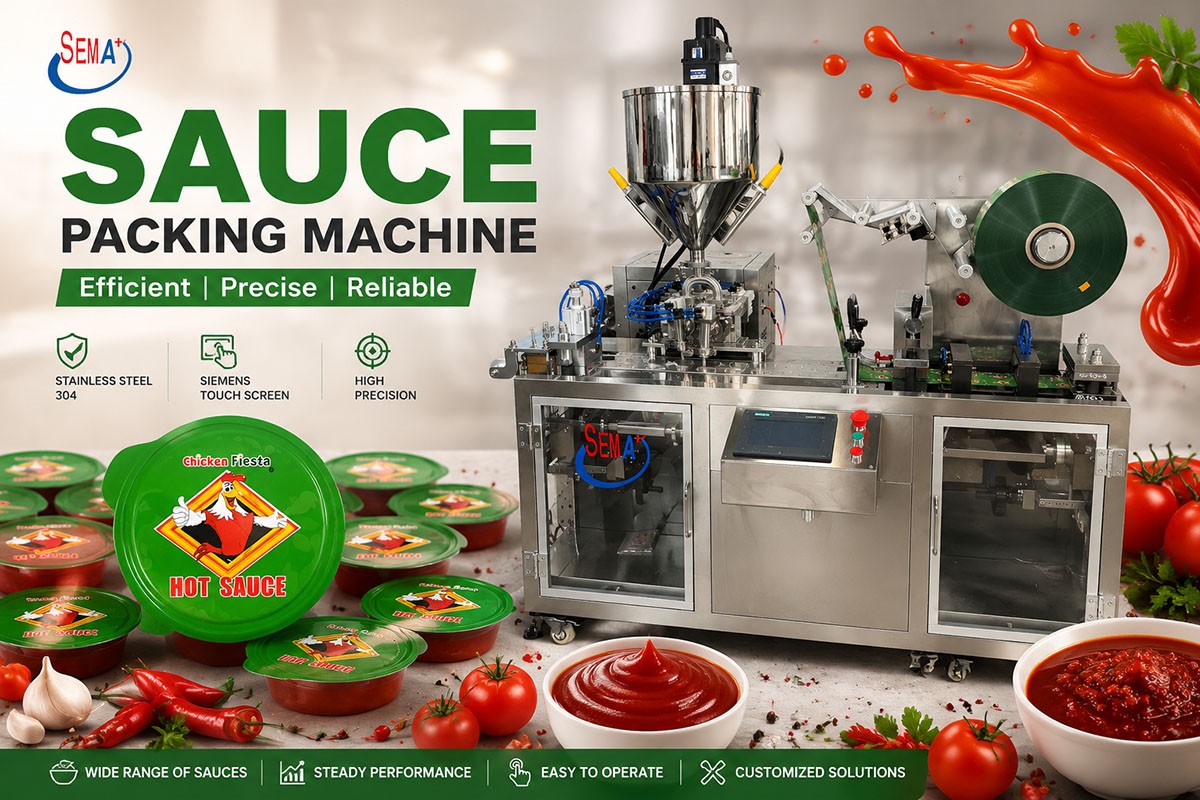 Custom Blister Packing Machine Successfully Completed for Sauce Packaging Customer