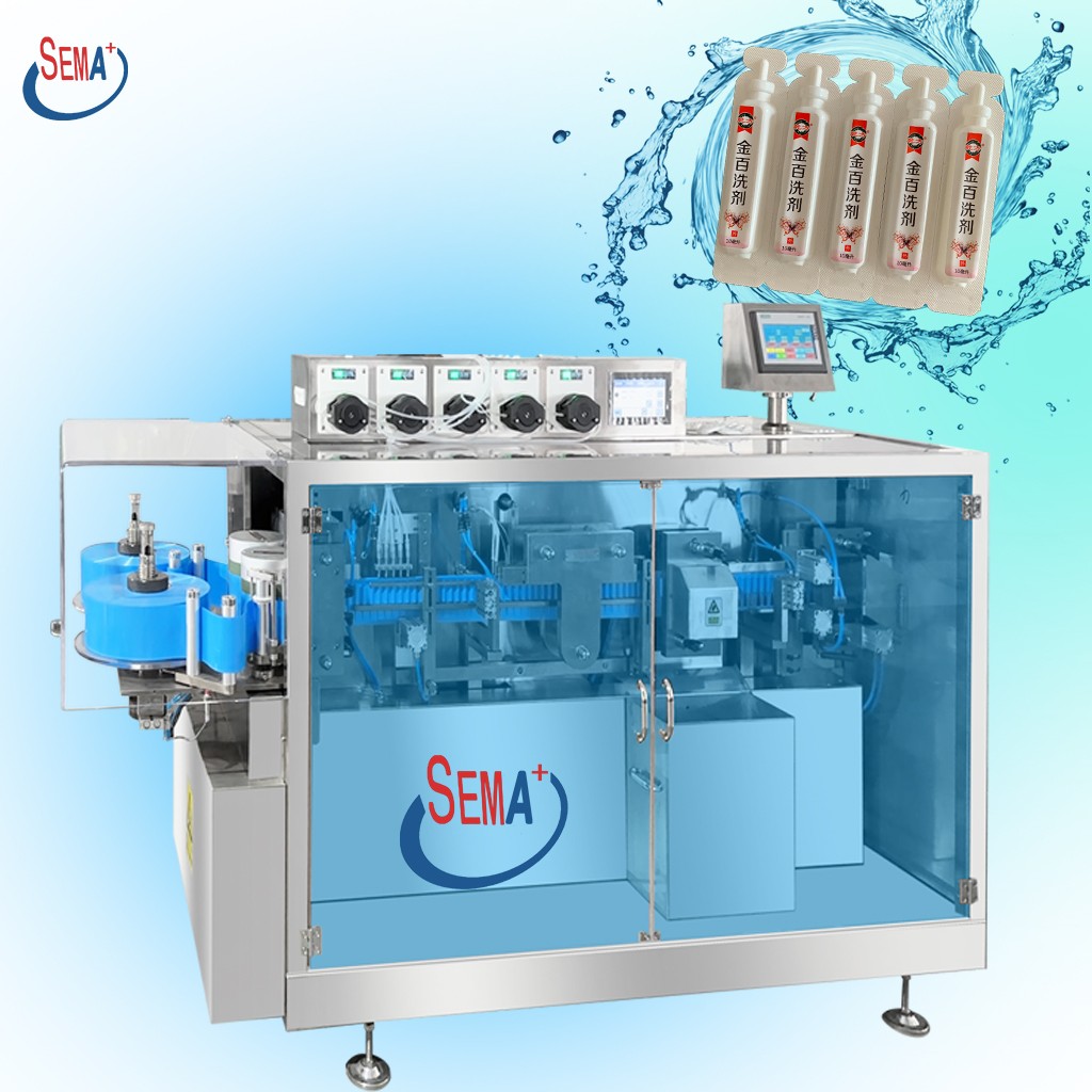 Plastic Ampoule Packing Machine for Oral Solution, Cosmetic & Veterinary Liquids