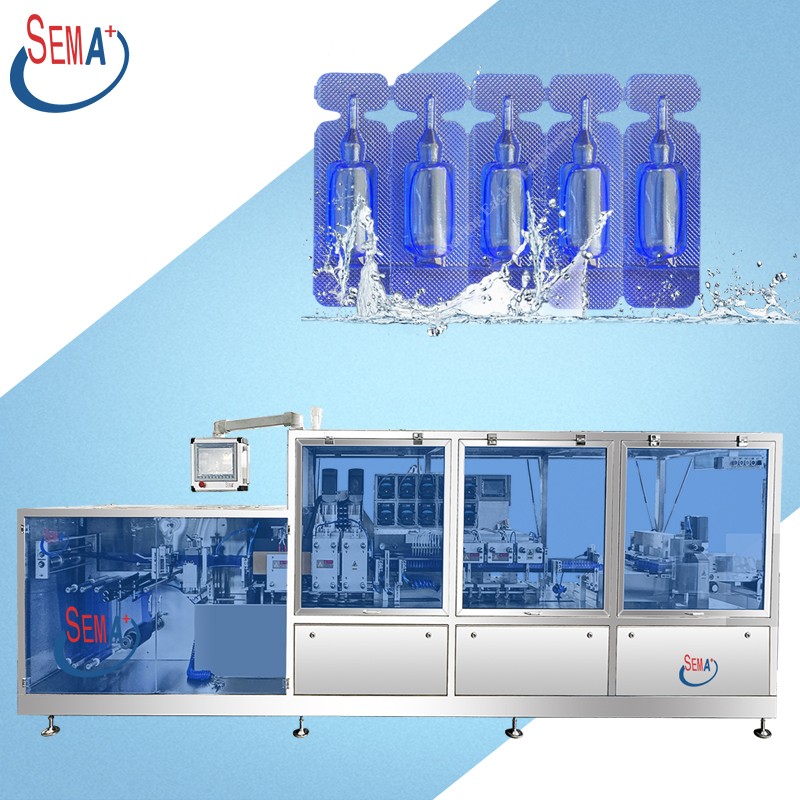 High-Speed Plastic Ampoule Filling and Sealing Machine for Oral Liquid Packaging