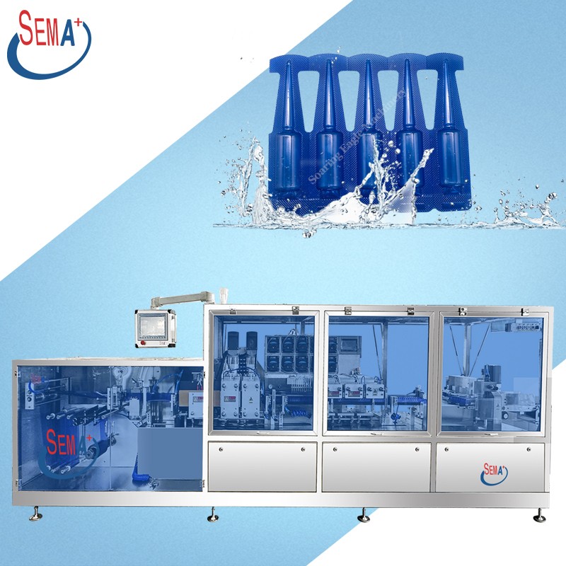 Automatic Plastic Ampoule Filling Machine for Oral Liquid & Pharmaceutical Packaging