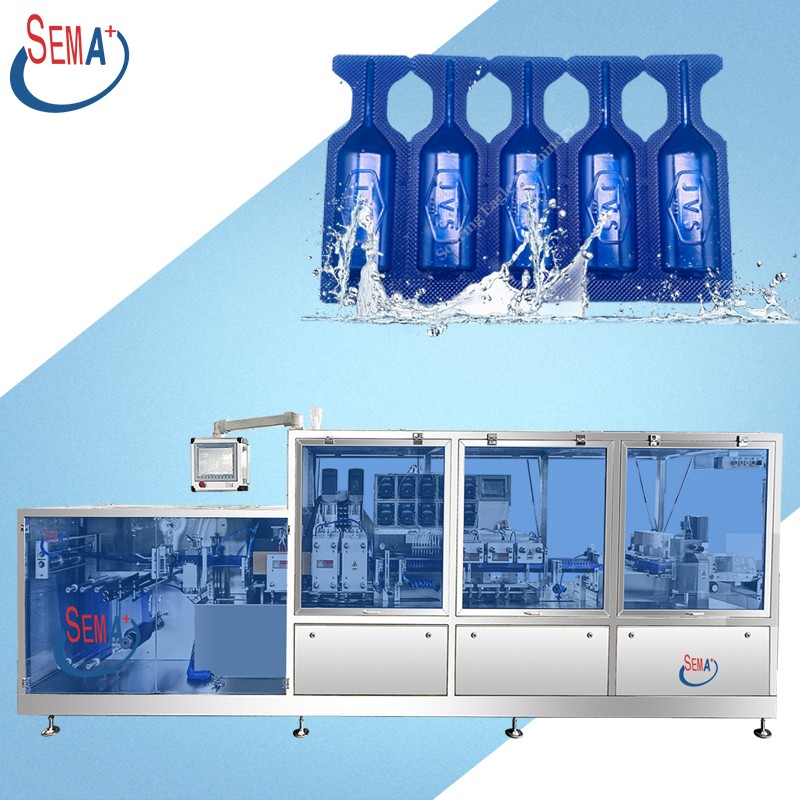 Plastic Ampoule Packing Machine for Oral Solution, Cosmetic & Veterinary Liquids