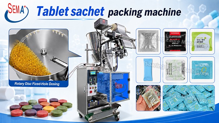 OEM Tablet Sachet Packing Machine for Tablets & Capsules with Custom Packaging Solutions