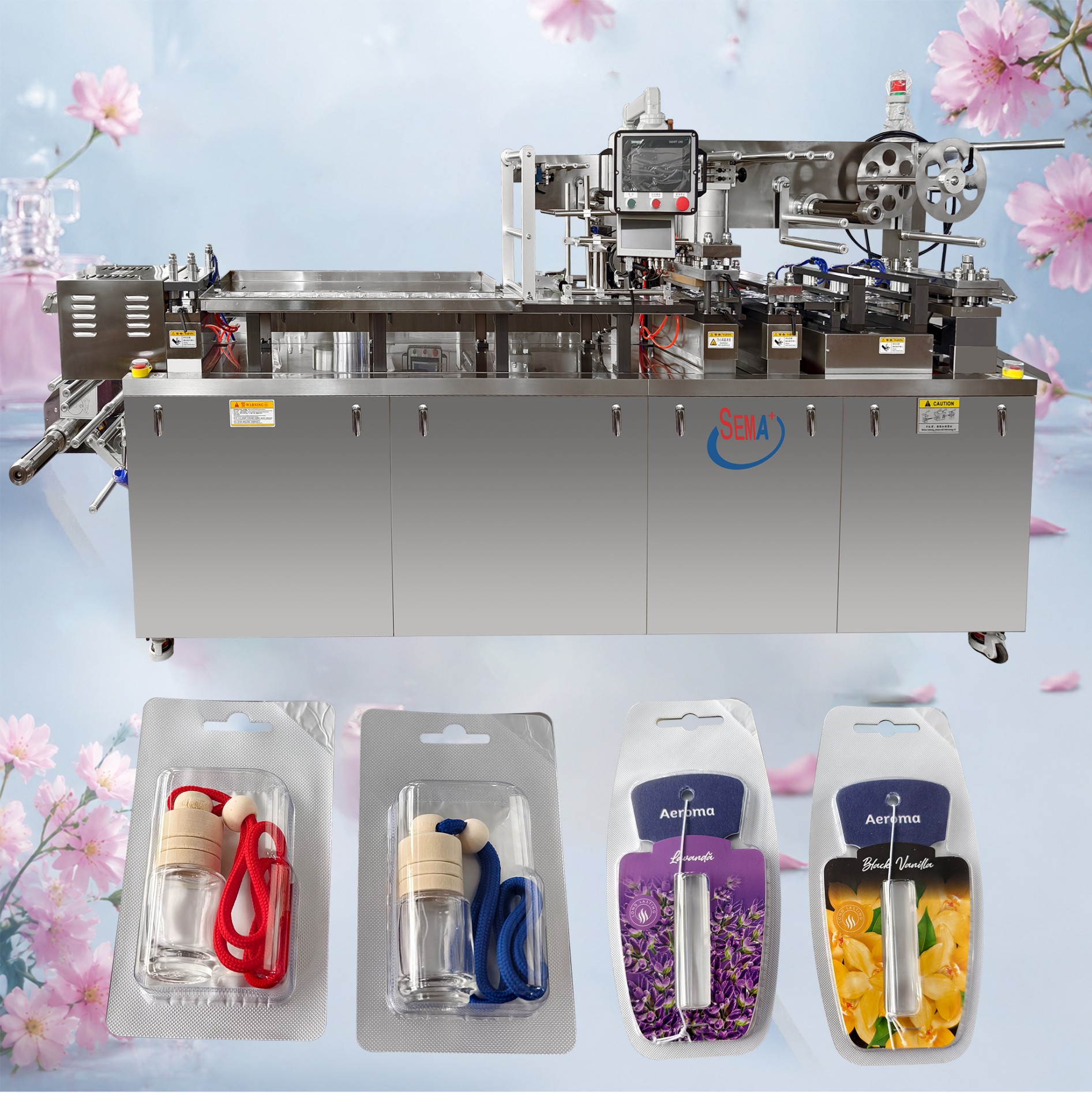 Automatic Car Perfume & Air Freshener Blister Packing Machine for Liquid Gel Filling