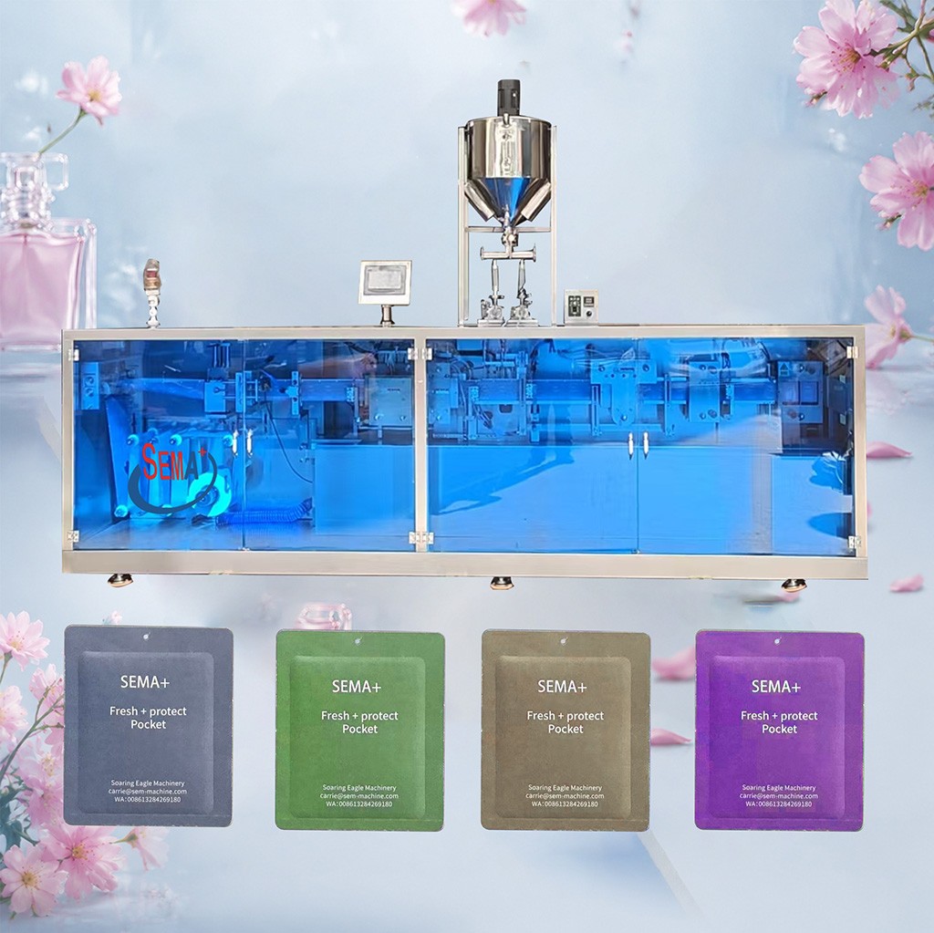 Automatic Car Perfume & Air Freshener Blister Packing Machine for Liquid Gel Filling