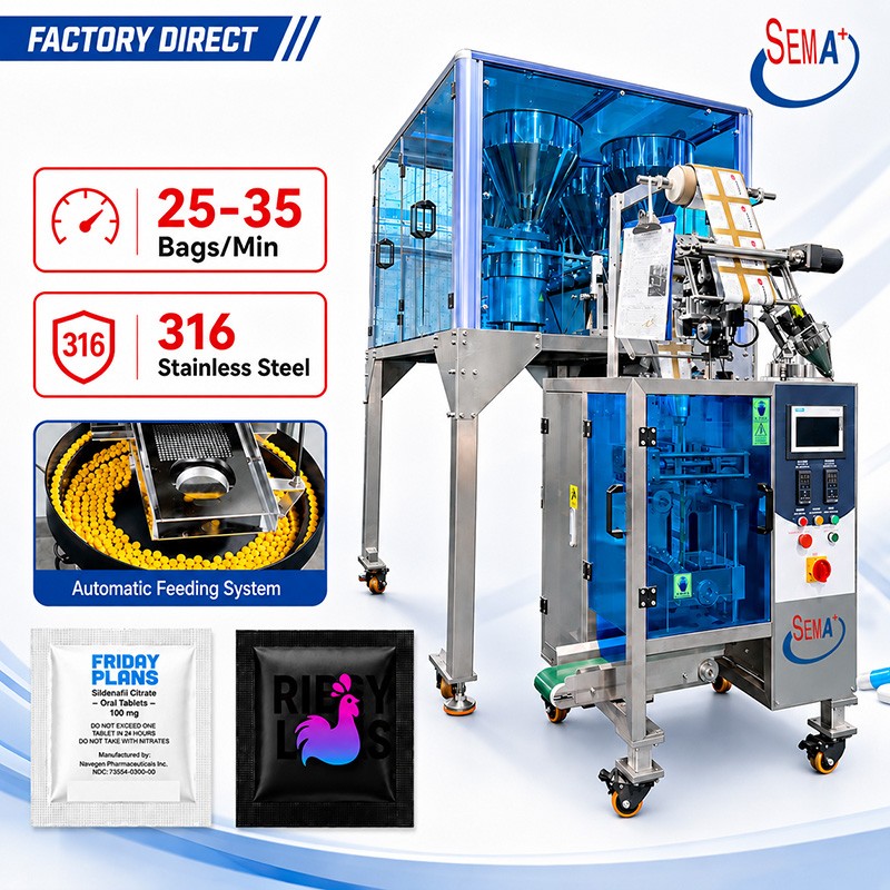 High Precision Multi-Hopper Equipment for Solid Dose Packaging | Tablet Capsule Sachet Packing Machine