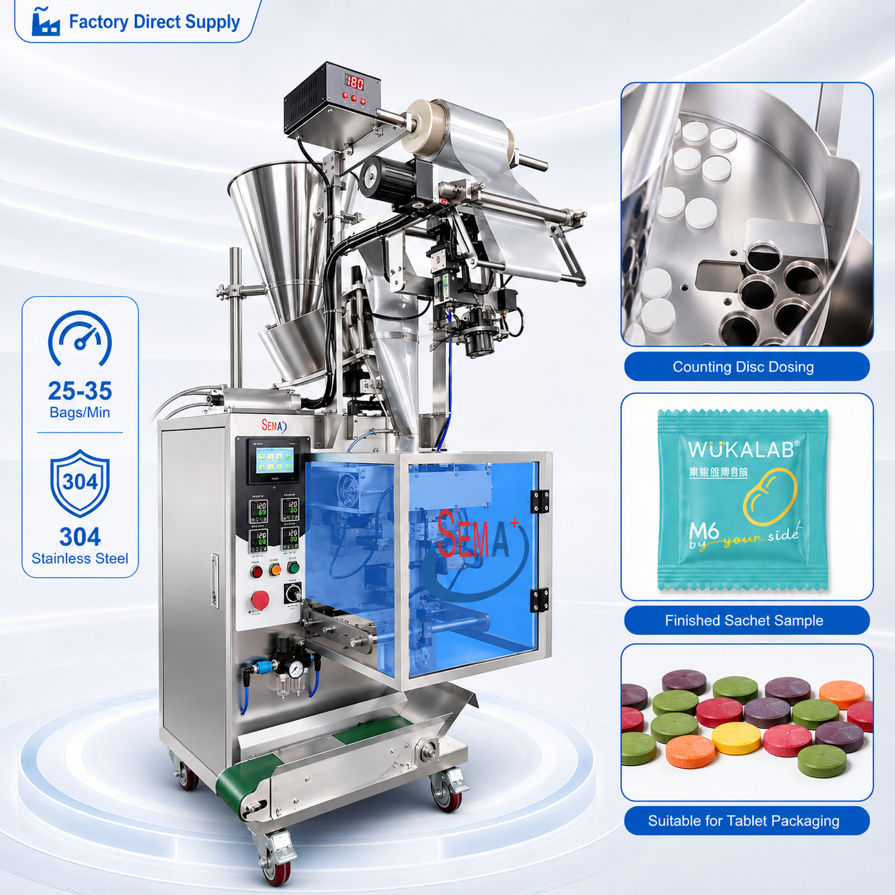 Flexible Multi-Product Filling Platform for Nutraceutical Applications | Capsule Sachet Packing Machine Flexible Multi-Product Filling Platform for Nutraceutical Applications | Capsule Sachet Packing Machine