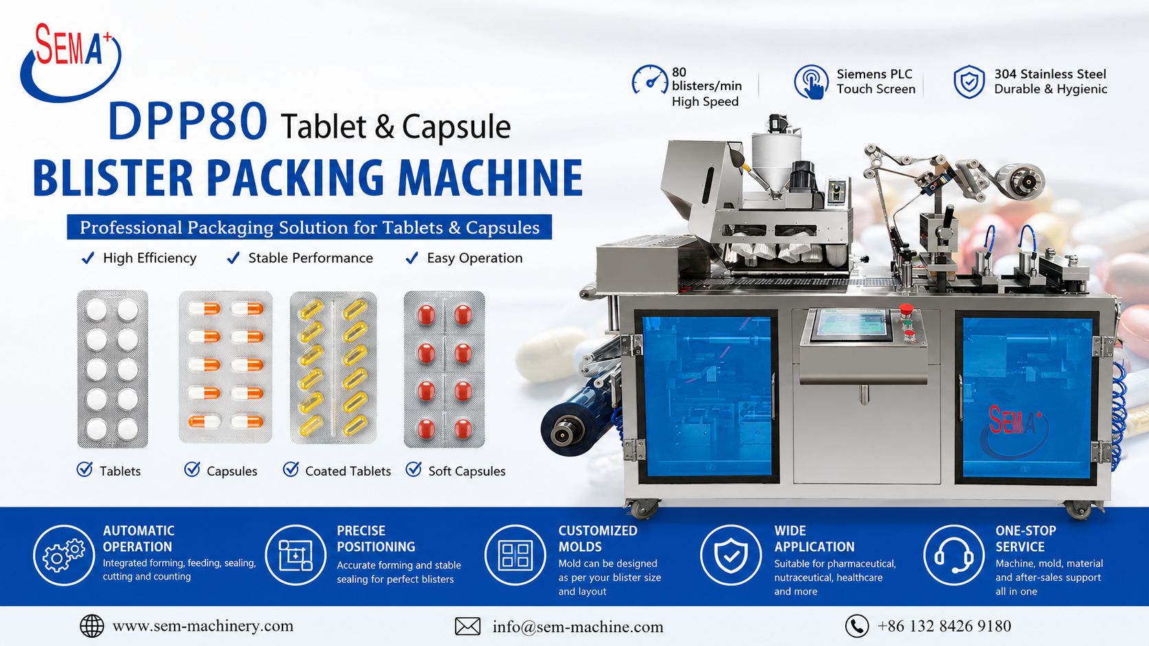 How Can the DPP80 Blister Packing Machine Improve Tablet and Capsule Packaging Efficiency?