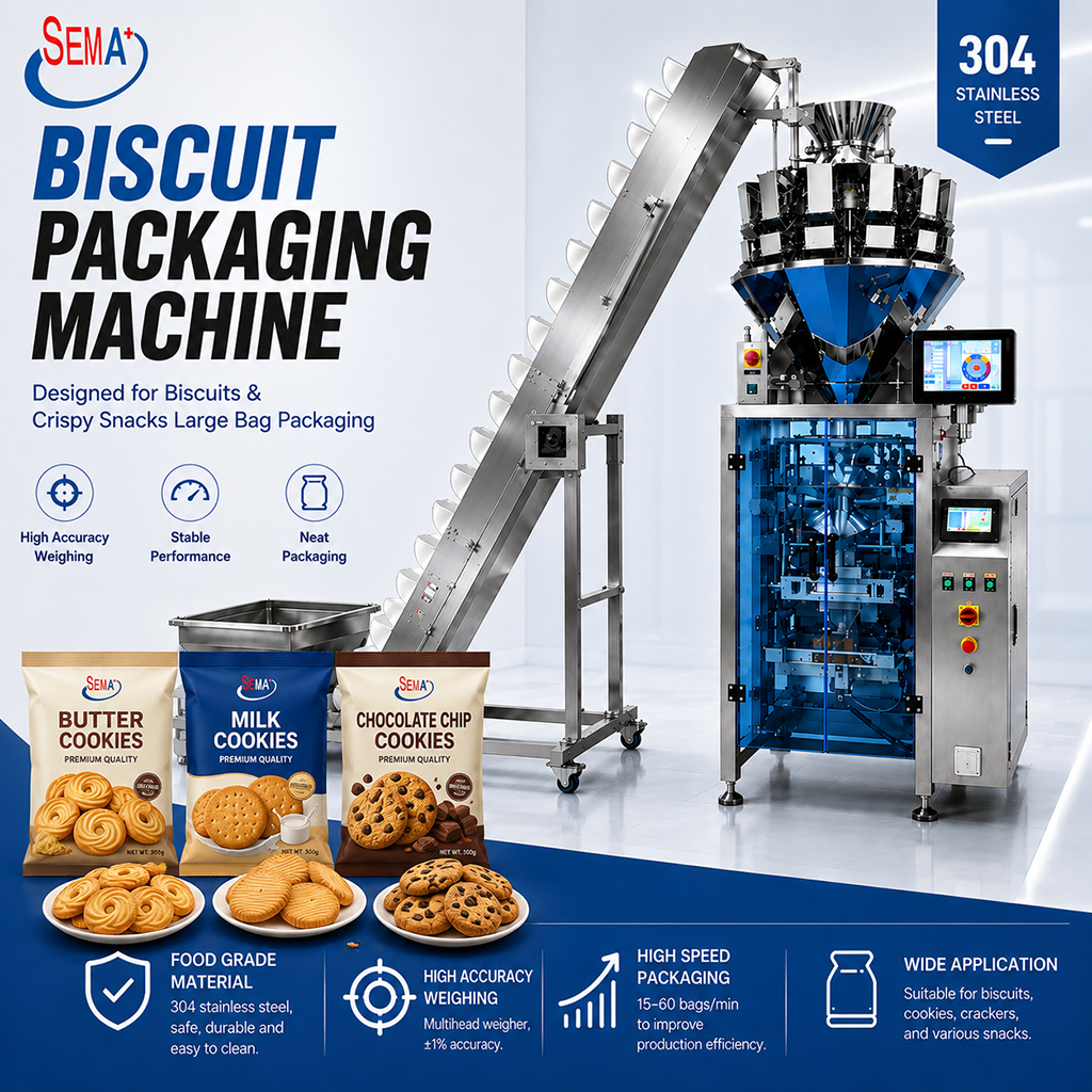 Automatic Snack Packing Machine VFFS Packing Machine for Chips Nuts Rice Cracker Food Packaging Automatic Snack Packing Machine VFFS Packing Machine for Chips Nuts Rice Cracker Food Packaging
