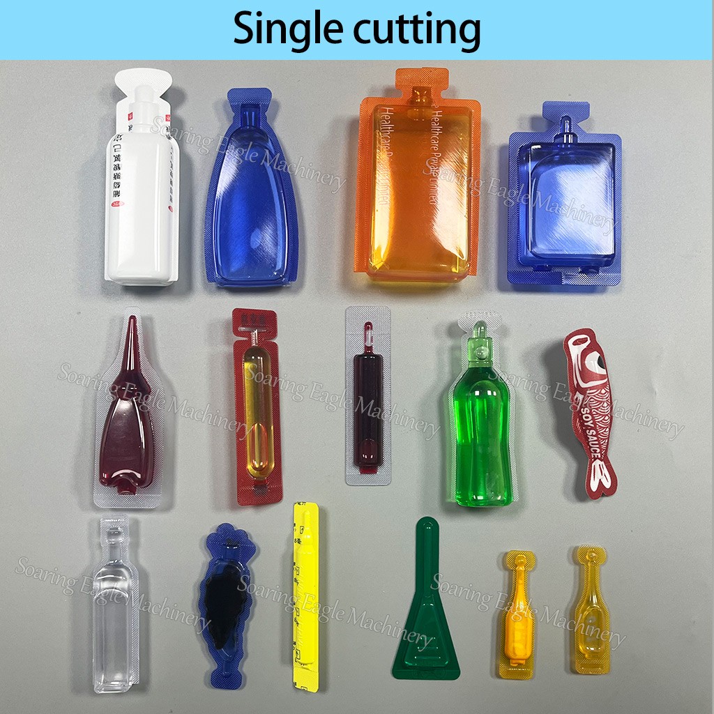 Automatic Liquid Plastic Ampoule Packing Machine for Syrup Olive Oil Beverage and Cosmetic Liquid Automatic Liquid Plastic Ampoule Packing Machine for Syrup Olive Oil Beverage and Cosmetic Liquid
