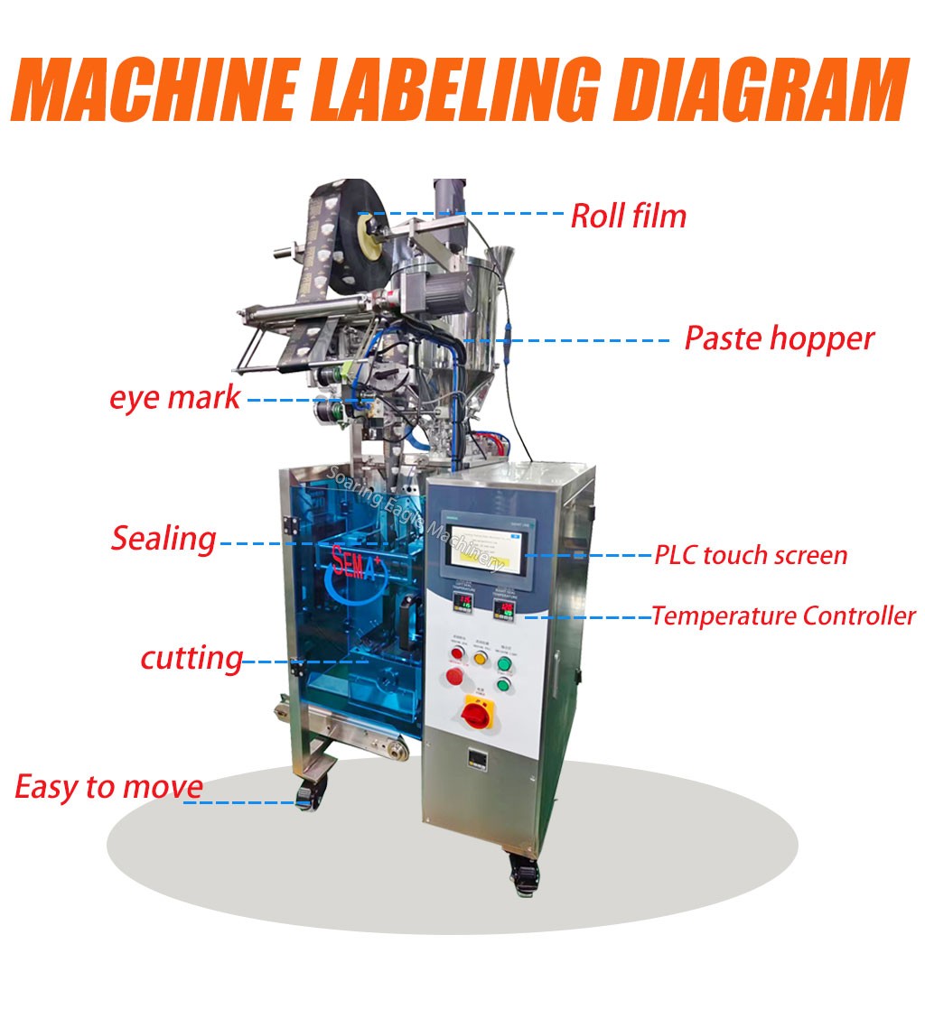 3 Side Sealing Heating and Stirring VFFS Honey Stick Sachet Packing Machine 3 Side Sealing Heating and Stirring VFFS Honey Stick Sachet Packing Machine