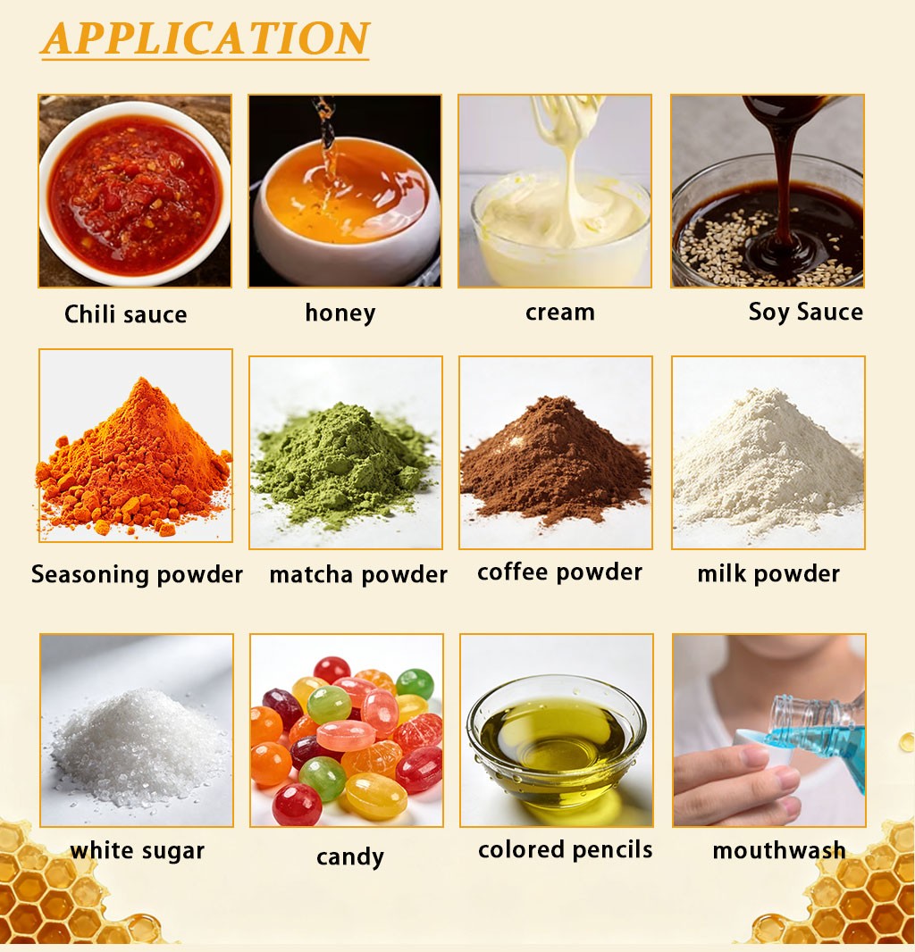 Automatic Back Sealing Pouch Irregular Shaped Multi Purpose Heat Seal vffs Honey Sachet Packing Machine Automatic Back Sealing Pouch Irregular Shaped Multi Purpose Heat Seal vffs Honey Sachet Packing Machine