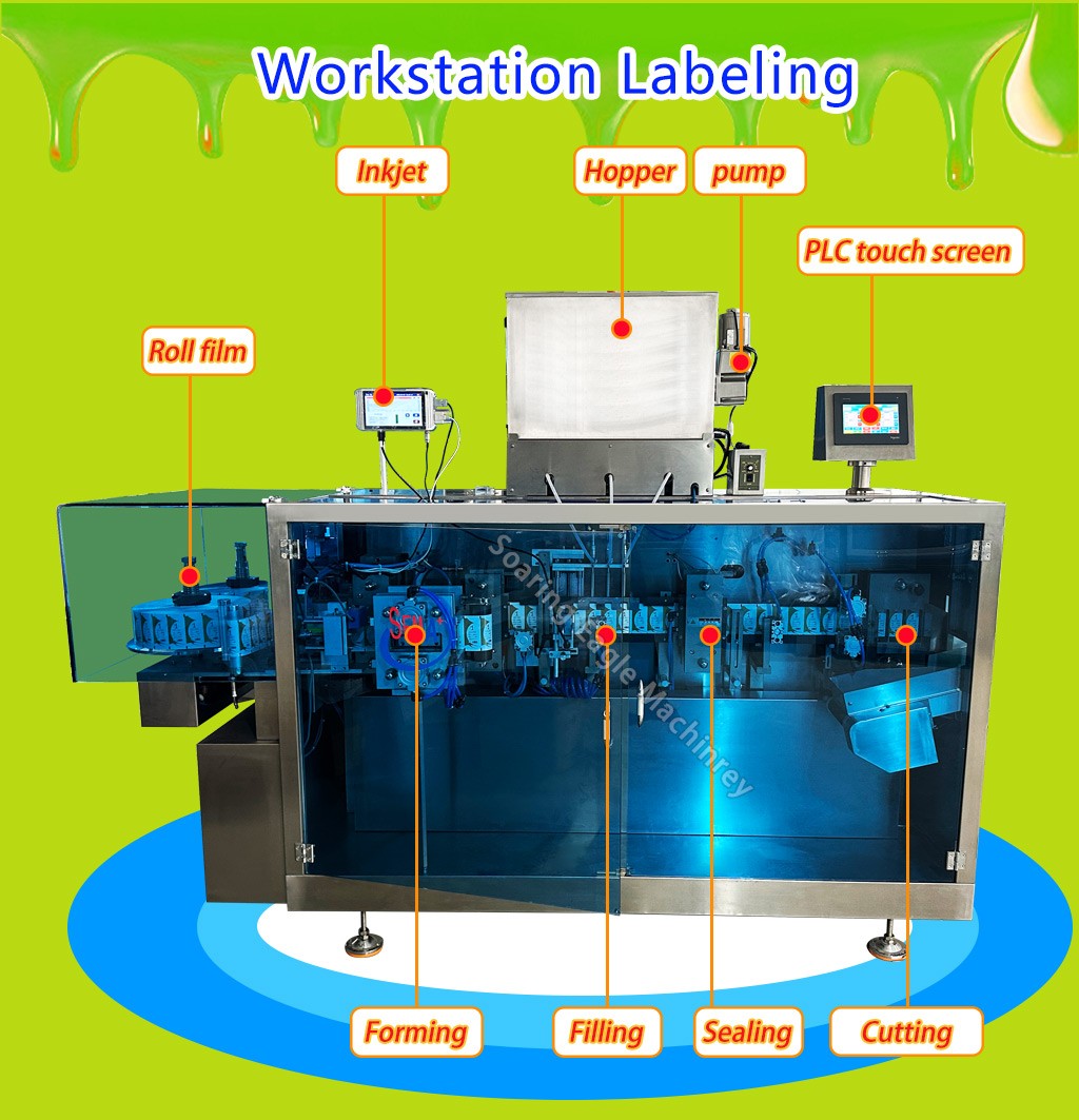 Card Type Easy Snap V Shape Honey Sachet Packing Machine Card Type Easy Snap V Shape Honey Sachet Packing Machine