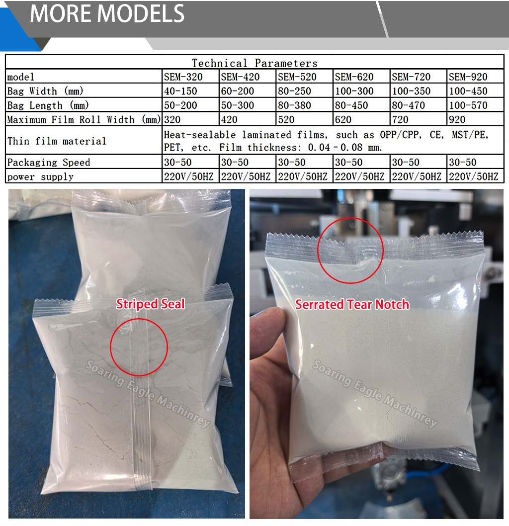 Fully Automatic Powder Vertical Pouch Bag Packing Machine Cocoa Powder Packing Machine