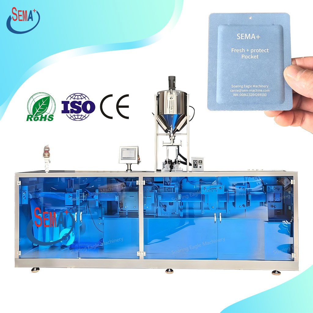 Automatic Car Perfume Packing Machine Liquid Air Freshener Blister Filling Sealing Packaging Machine