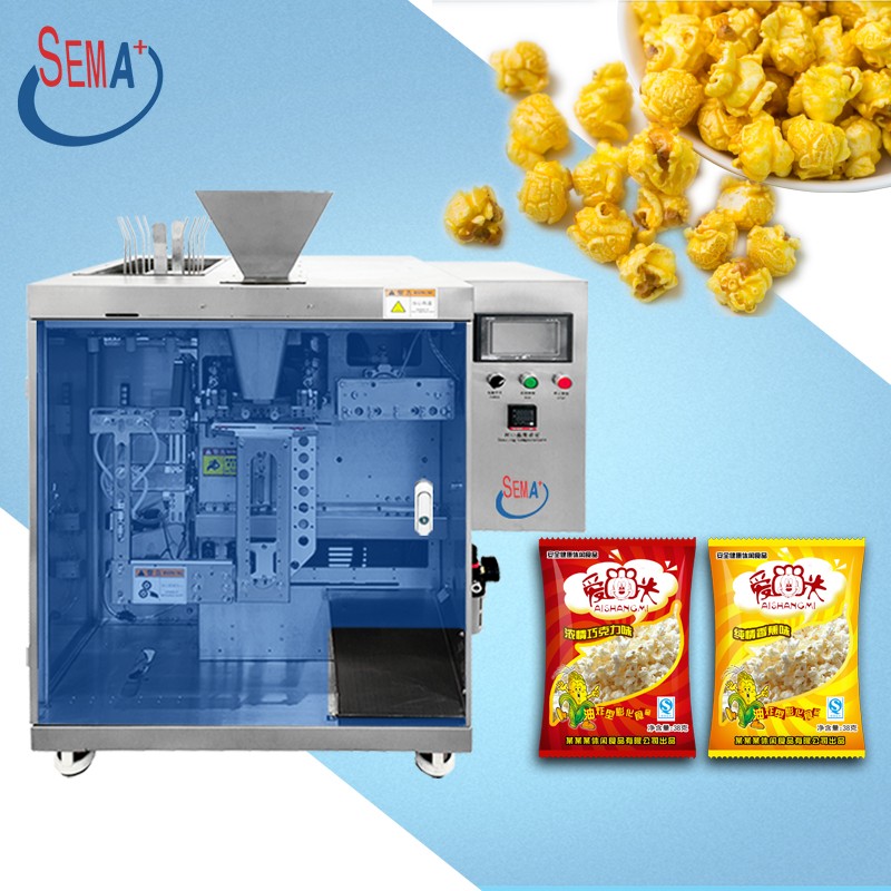 Premade Bag Filling Sealing Machine Automatic Small Pouch Packing Machine for Food Snacks and Nuts