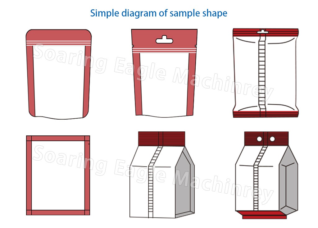 Automatic Premade Pouch Powder Packing Machine for Coffee Spice Flour Filling and Sealing