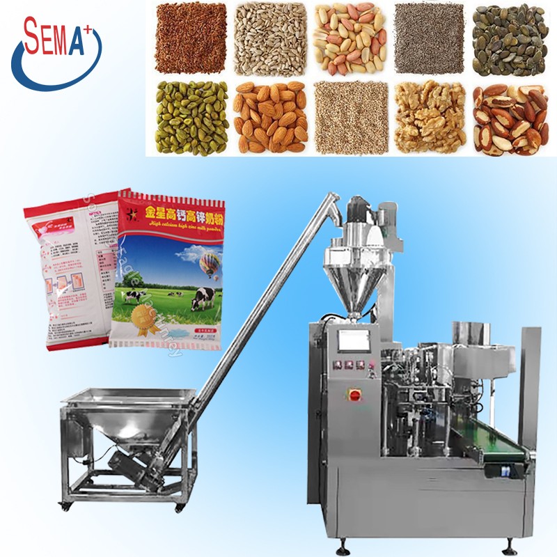 Fully Automatic Bag Pre-packaged Nuts and Grains Multifunctional All-in-one Machine