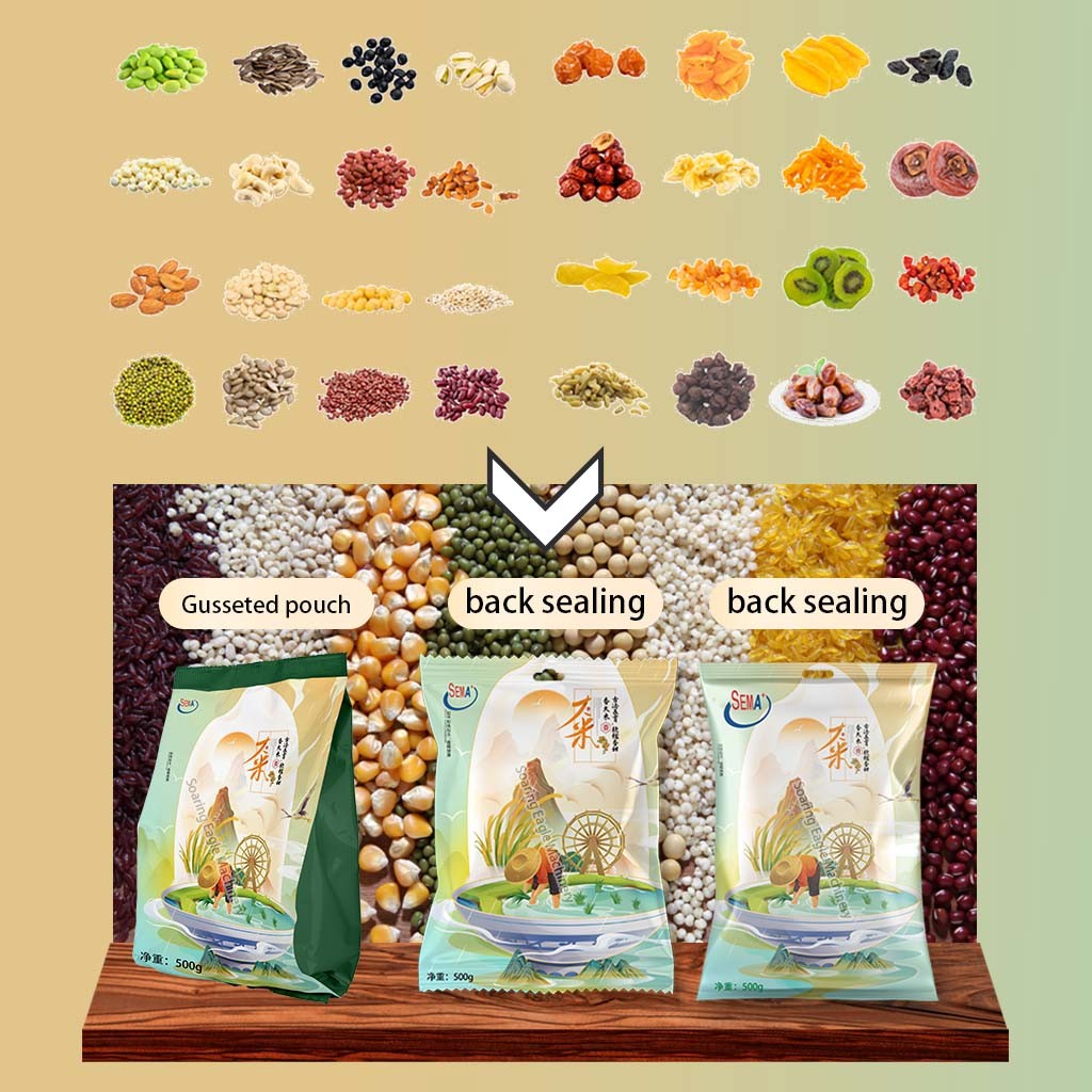 Multifunctional Automated Granule Equipment—Granule Filling and Sealing Bagging Machine Multifunctional Automated Granule Equipment—Granule Filling and Sealing Bagging Machine