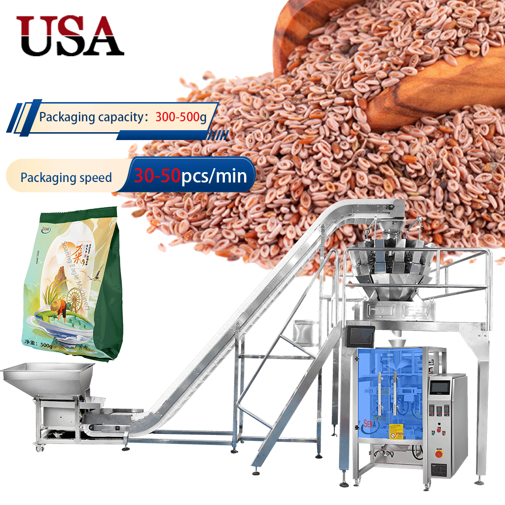 Multifunctional Automated Granule Equipment—Granule Filling and Sealing Bagging Machine