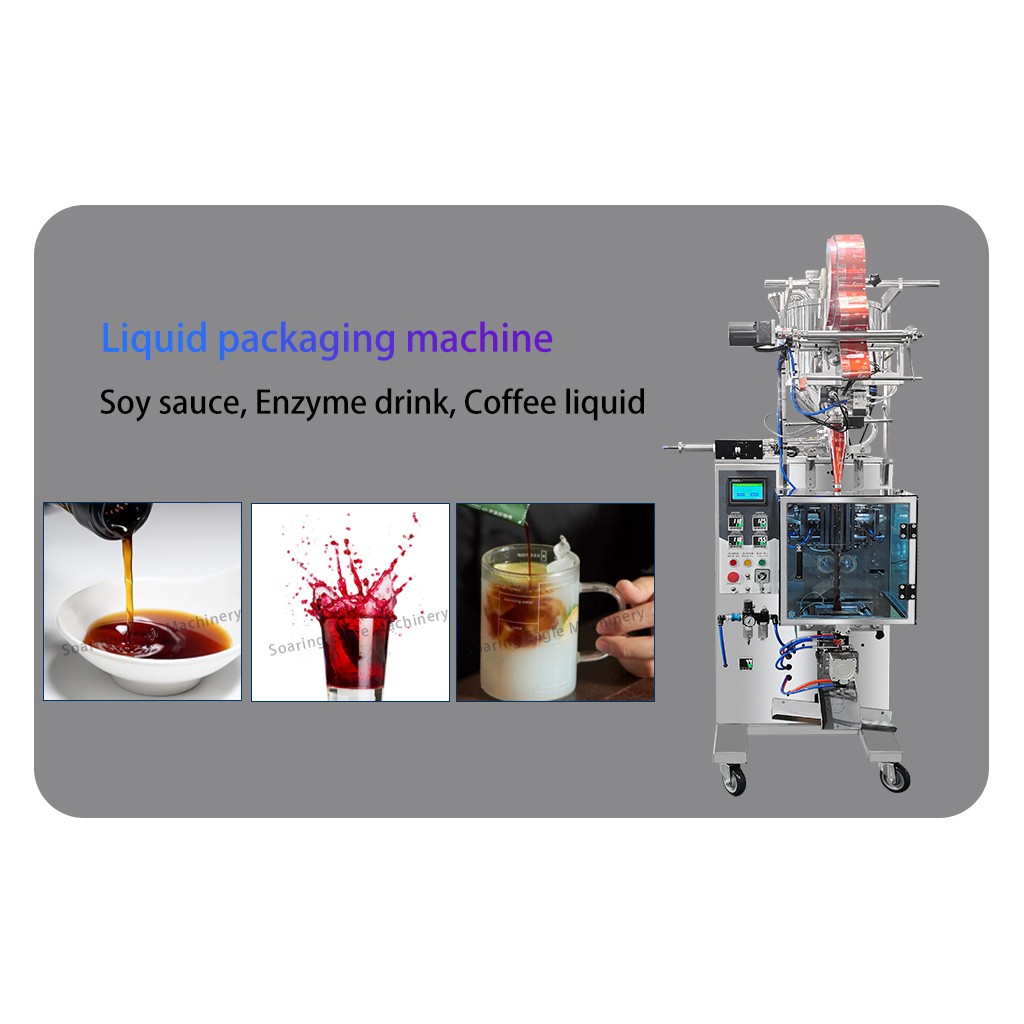 Multi-Function Vertical Snack Seal Liquid Filling Powder Honey Sachet Packing Machine Multi-Function Vertical Snack Seal Liquid Filling Powder Honey Sachet Packing Machine