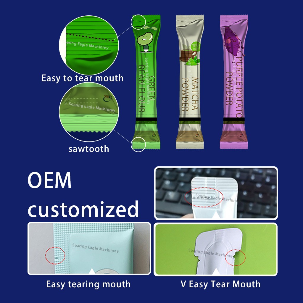 Multi Track Automatic Liquid Filling Paste Pouch Powder Multi-Function Seal Sachet Packing Machine