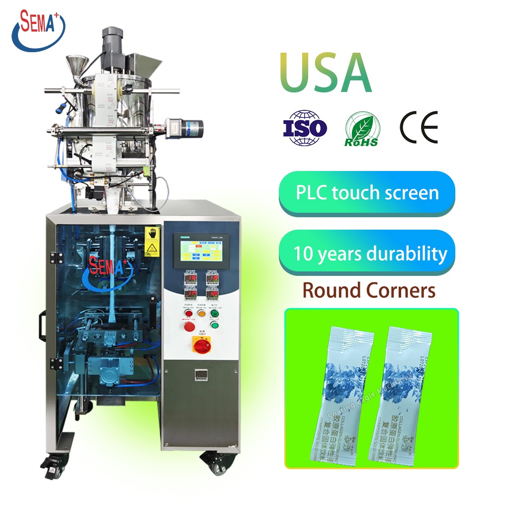 High Quality Milk Sachet Liquid Butter Cosmetic Viscous Packing Machinery Multi-function Packaging Machines