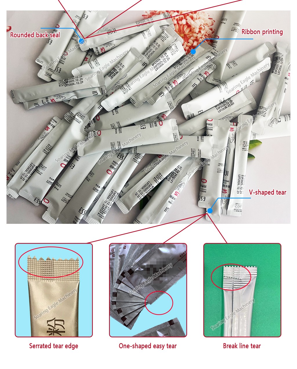 Automatic Shampoo Liquid Sachet Bag Packaging Packing Machine