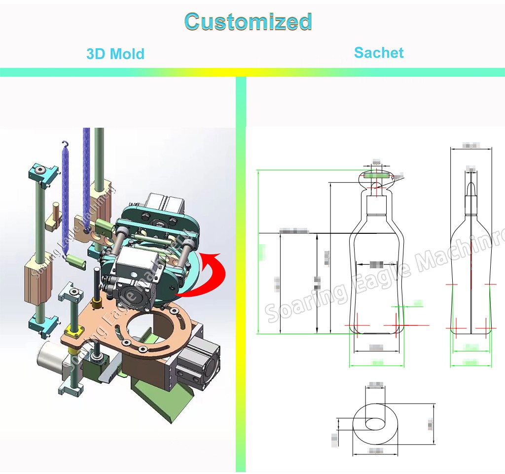 Automatic Honey powder Sachet Packaging Machine food powder Packing Machine Automatic Honey powder Sachet Packaging Machine food powder Packing Machine