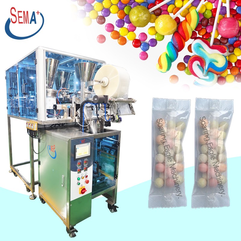 High Accuracy Multi Feeders Different Pills Tablets Sachet Packing Machine