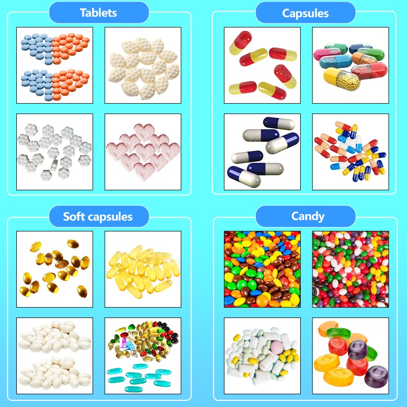 Multi Hopper High Speed High Accuracy Different Pills Tablets Sachet Packaging Machine