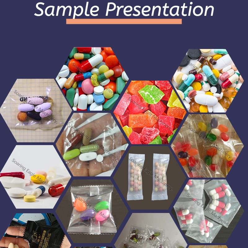 Easy Operation Beautiful Style Pharmaceutical Tablet Sachet Packing Machine