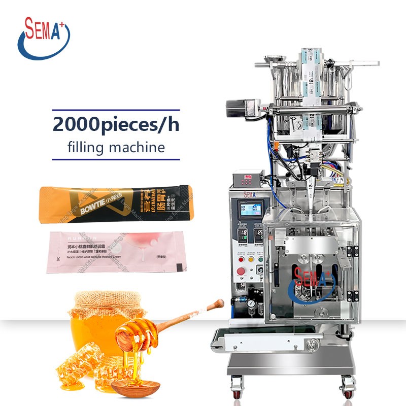 Vertical Liquid Sachet Pouch Bag Water Tomato Paste Oil Honey Automatic Packing Machine Filling And Sealing Machine Vertical Liquid Sachet Pouch Bag Water Tomato Paste Oil Honey Automatic Packing Machine Filling And Sealing Machine