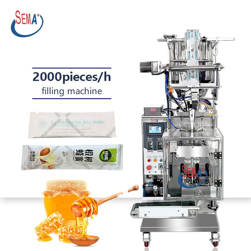 Honey Paste Ketchup Shrimp Paste Vertical Sachet Liquid Packing Machine Filling Machine