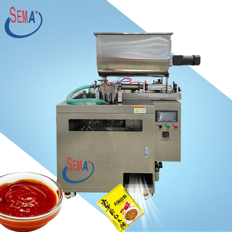 High quality premade pouch bag tomato sauce honey food cream doypack sachet packing machine