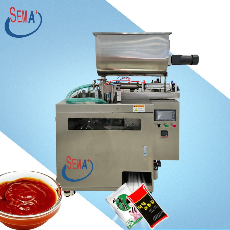 Cheap price premade sachet paste sauce cream zipper bag sachet packing machine Cheap price premade sachet paste sauce cream zipper bag sachet packing machine