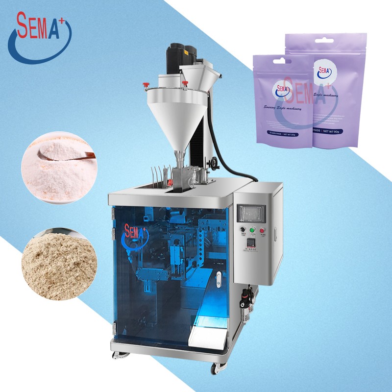 Vertical packaging machine premade standing bag powder sachet packaging sealing machine
