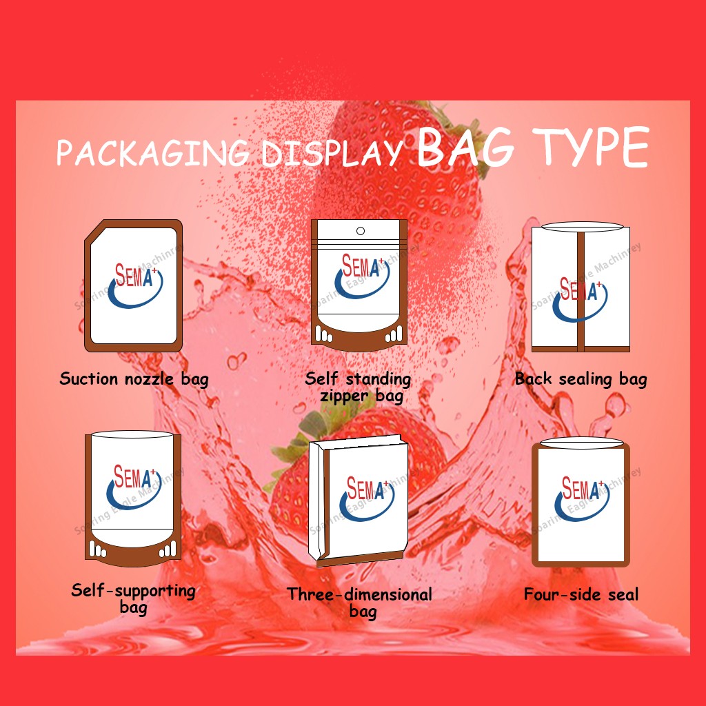 small equipment packaging and sealing machine standing bag powder sachet packaging machine